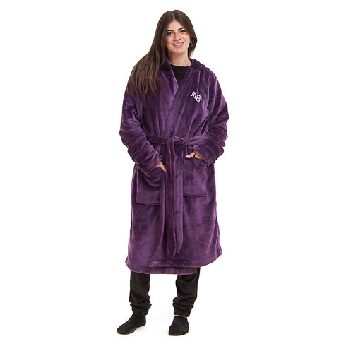 Snuggs Blanket Robe Purple